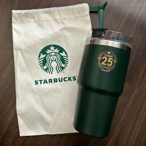 Stanley × Starbucks Taiwan 25th Anniversary Straw Cup